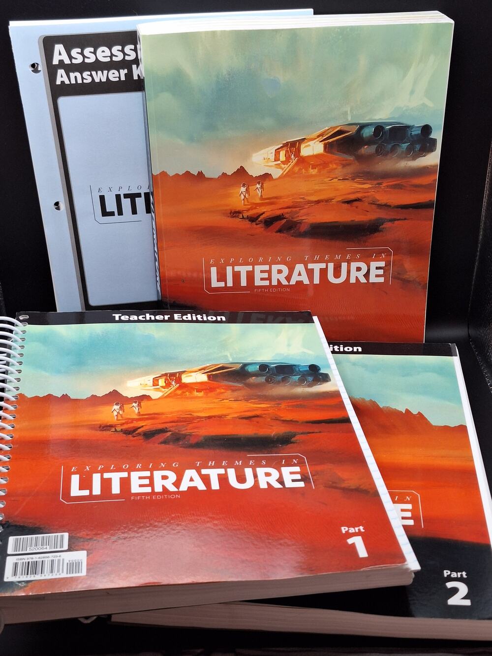 BJU Press Exploring Themes in Literature 7th Gr Student/Teacher Set 5th ed. 2021